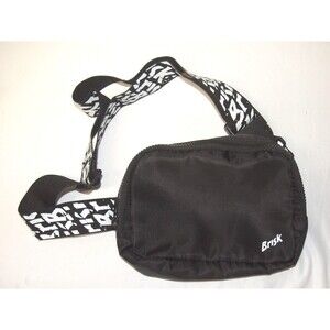Brisk Iced Tea Waist Hip Bag Retro zipper in front & back  Fanny Pack Promo RARE